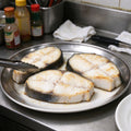 Fresh Flounder Fish Steaks Skin On